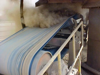 Dust Rolling Out of A Conveyor Is A citation waiting to happen