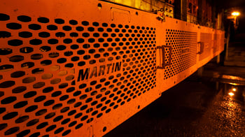 Protect workers from job-related injuries due to pinch points, abrasions and falling material