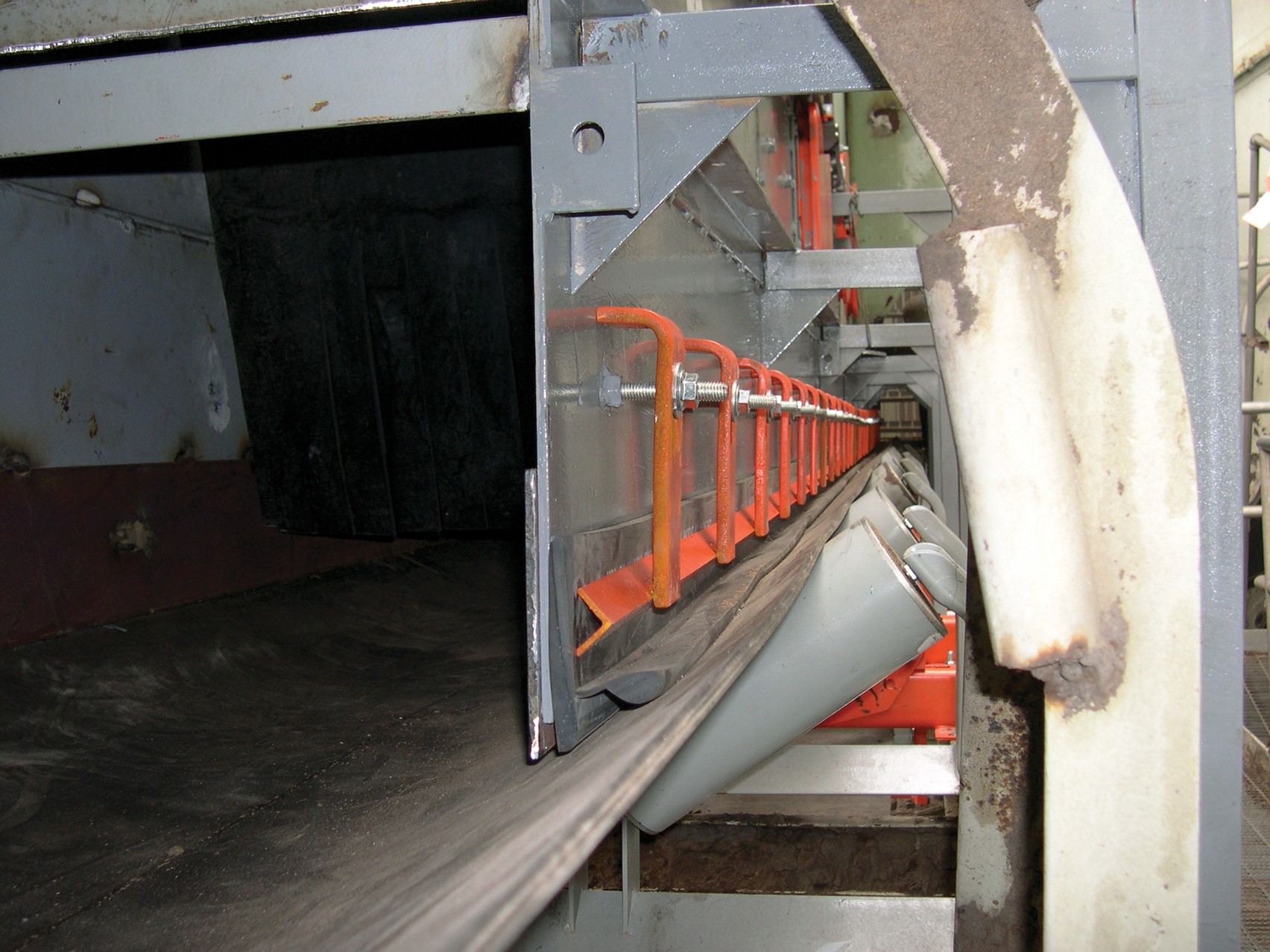 Internal wear liner can require confined space entry