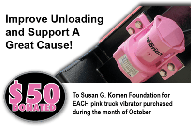 Truck Vibrator, Pink Campaign, $50 Donated