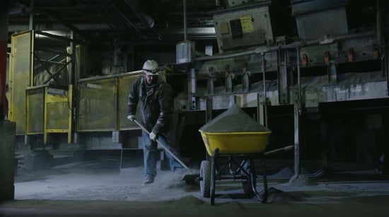 Cleaning up around and under conveyor belts is not only dangerous but repetitive